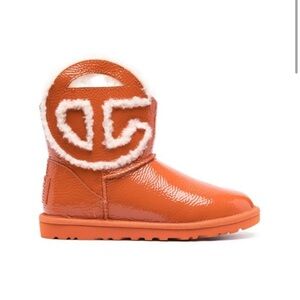 Kids Orange Boots